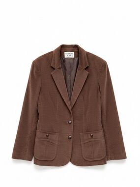 Changing Scene Vintage Brown Corduroy Blazer Jacket sz 18 (Large)